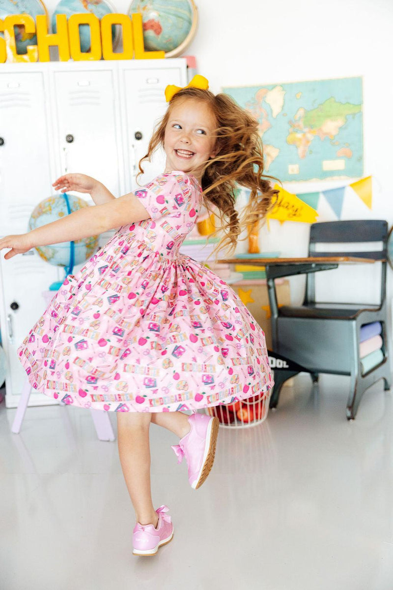 Kindergarten S/S Pocket Twirl Dress - 5