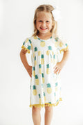 Pineapple Pom Pom Dress - 3