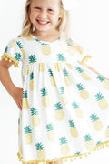 Pineapple Pom Pom Dress - 5