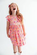 Spooktacular Flutter Sleeve Twirl Dress - 6