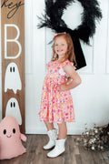 Spooktacular Flutter Sleeve Twirl Dress - 2
