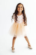 Gingham Pumpkins L/S Tutu Dress - 2