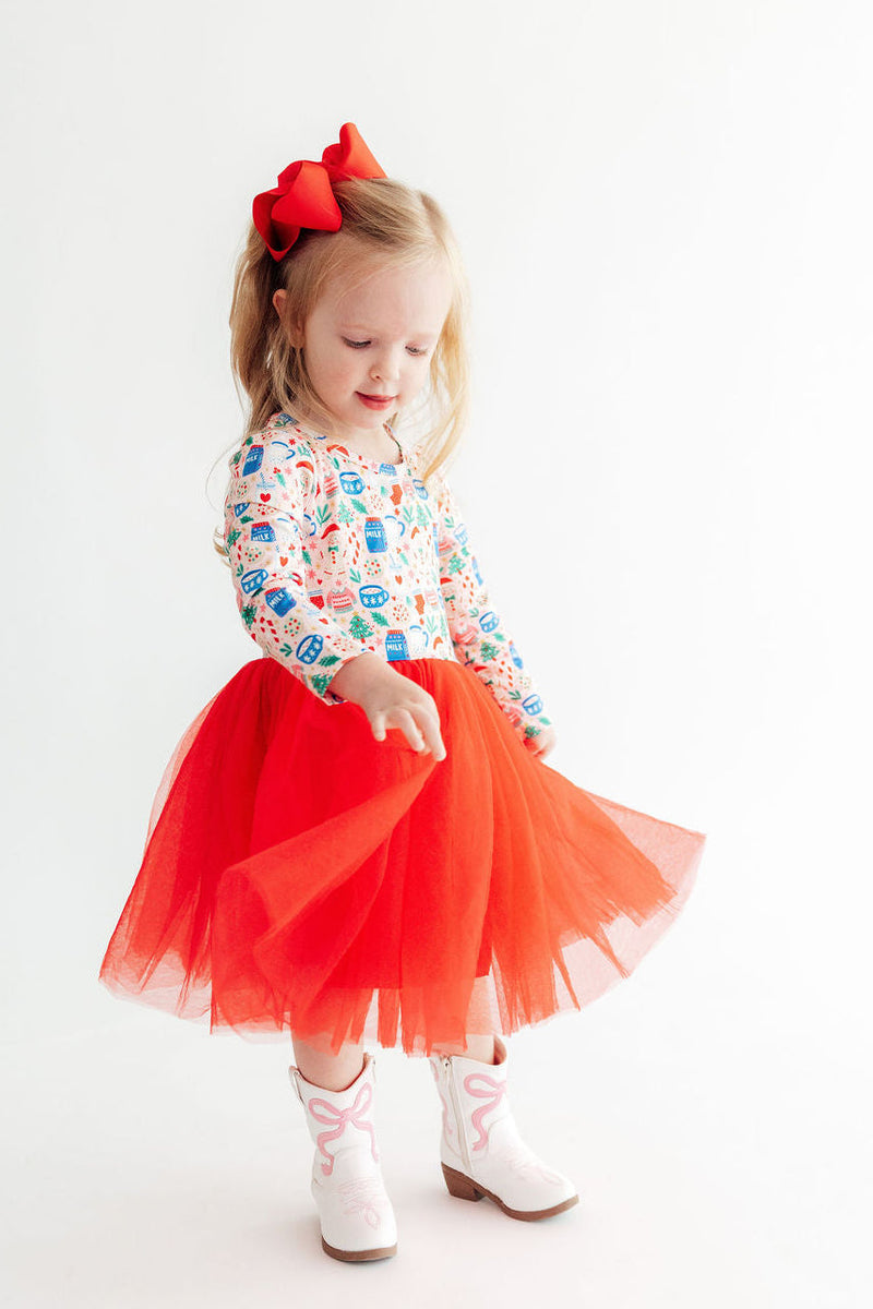 Oh Snap! L/S Tutu Dress - 2
