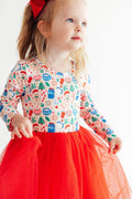 Oh Snap! L/S Tutu Dress - 1