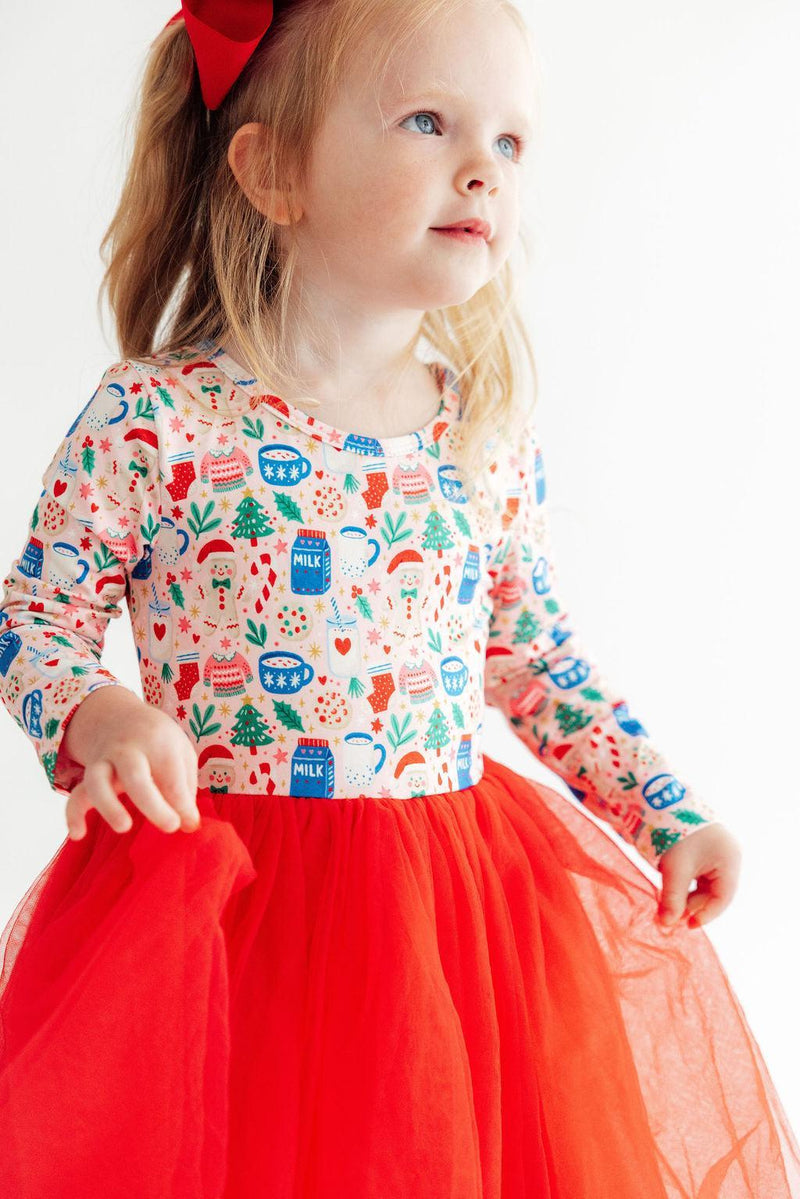 Oh Snap! L/S Tutu Dress - 1