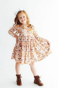 Fall Harvest L/S Pocket Twirl Dress - 2