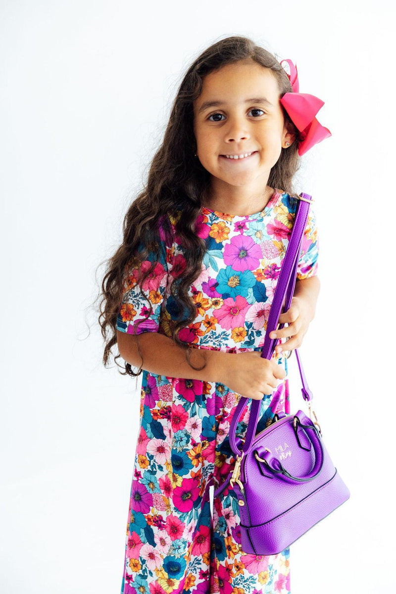 Retro Bloom Wide Leg Jumpsuit - 2