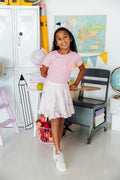 Apple of My Eye Ruffle Twirl Skort - 3