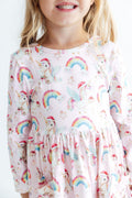 Christmas Magic L/S Pocket Twirl Dress - 1