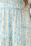 Buttercup Blooms Smocked Ruffle Dress - 4