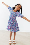 Pretty Darling Smocked Ruffle Dress - 4