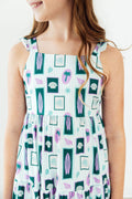 Surfer Girl Ruffle Maxi Dress - 2