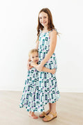 Surfer Girl Ruffle Maxi Dress - 5