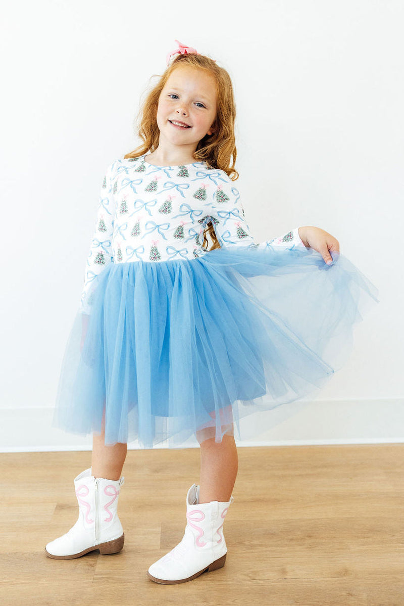 Coquette Christmas L/S Tutu Dress - 5