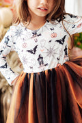 Boo-tiful Halloween L/S Tutu Dress - 2