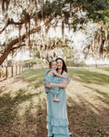 Nellie Ruffle Maxi Dress - Sage - 2