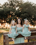 Nellie Ruffle Maxi Dress - Sage - 11