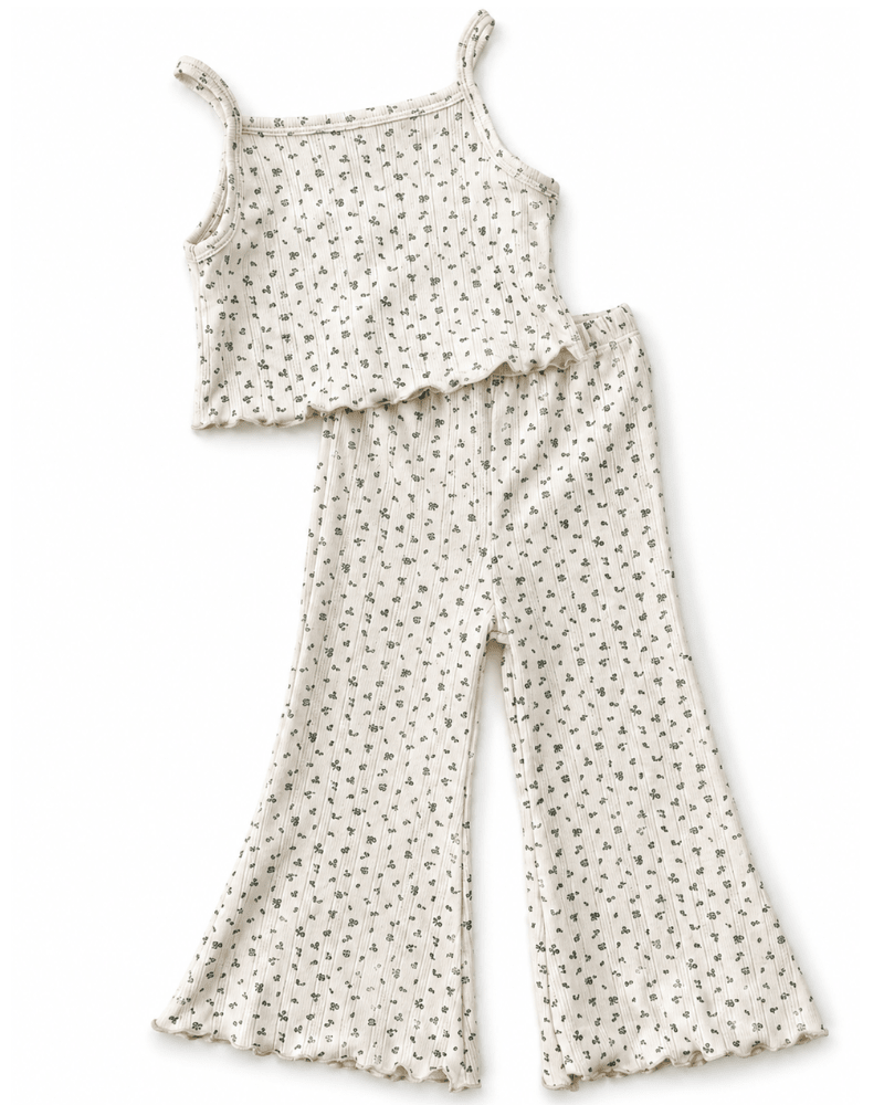 Nora Two-Piece Lounge Set - Jardin Bleu - 5