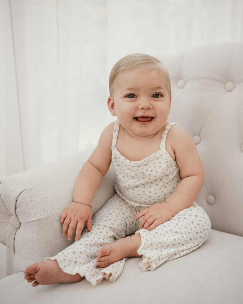 Nora Two-Piece Lounge Set - Jardin Bleu - 3