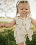 Posie Tie Front Two-Piece Set - Buttercup Bloom - 5