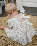 Quinn Bow-Back Top & Bloomer Set - Wisteria Smoke - 6