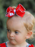 Winter Christmas Santa Hair Clip 4.3inch - 5