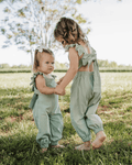 Sloane Bow-Back Jumpsuit - Soft Eucalyptus - 4