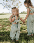 Sloane Bow-Back Jumpsuit - Soft Eucalyptus - 2