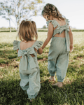 Sloane Bow-Back Jumpsuit - Soft Eucalyptus - 1
