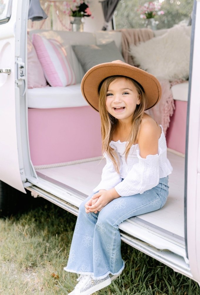 Sophie Denim Bell Bottoms - Light Wash - 7
