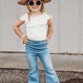 Sophie Denim Bell Bottoms - Light Wash - 9