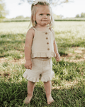 Tate Button Front Two-Piece Set - Toasted Oat - 5