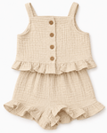 Tate Button Front Two-Piece Set - Toasted Oat - 7