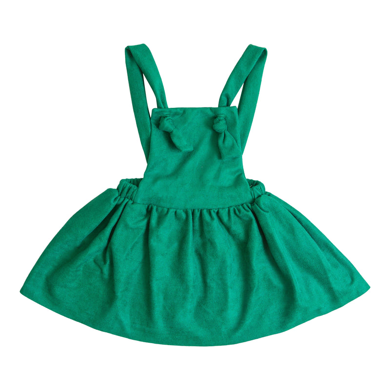Evergreen Faux Suede Pinafore - 3