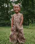 Wren Button Front Jumpsuit - Sepia Garden - 4